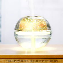 Charger l'image dans la galerie, Umiwe-Humidificateur USB Humidificateur Étoile / Lune Projection LED Veilleuse Aroma Diffuseur Humidificateur d'air pour bureau à domicile 500ml