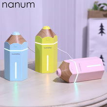 Charger l'image dans la galerie, NANUM- Mini crayon humidificateur Diffuseur d'huiles essentielles Lampe 230ml Aroma LED Lumière magique USB , Assainisseur d'air