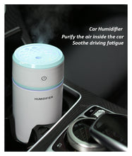 Charger l'image dans la galerie, Creative Pull-out Design Air Humidifier with LED Lights Ultrasonic Cool Mist Maker Air Purifier for Car Mini USB Aroma Diffuser