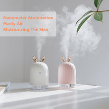 Charger l'image dans la galerie, ZIFENGZHILIAN-Diffuseur ultrasonique d'huile essentielle d'arome d'humidificateur d'air 220ml avec la LED  (Veilleuse de table USB)