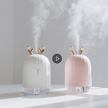 Charger l'image dans la galerie, ZIFENGZHILIAN-Diffuseur ultrasonique d'huile essentielle d'arome d'humidificateur d'air 220ml avec la LED  (Veilleuse de table USB)